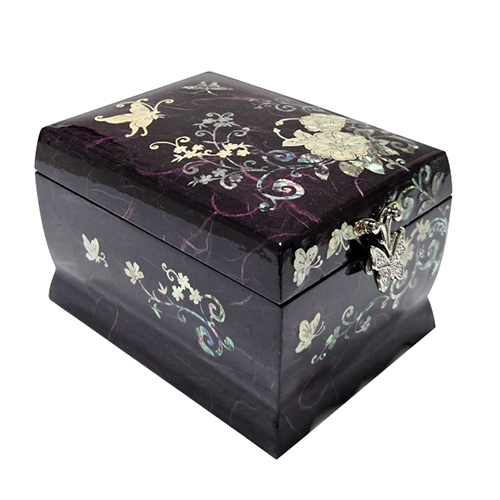 B-목련 나비 오르곤 보석함(보라색)